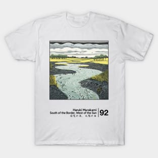 Haruki Murakami / Minimalist Style Graphic Artwork T-Shirt